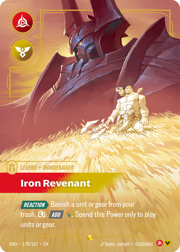 Iron Revenant — Riftbound RAD-170/167