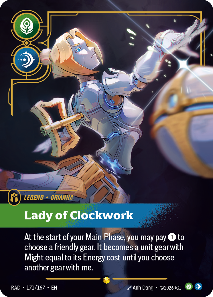 Lady of Clockwork — Riftbound RAD-171/167