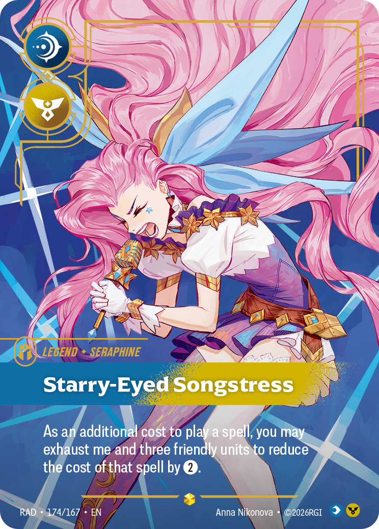 Starry-Eyed Songstress — Riftbound RAD-174/167