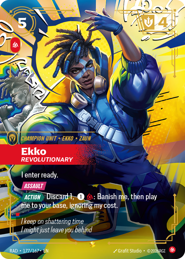 Ekko, Revolutionary — Riftbound RAD-177/167