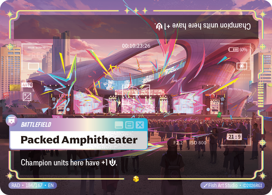 Packed Amphitheater — Riftbound RAD-184/167