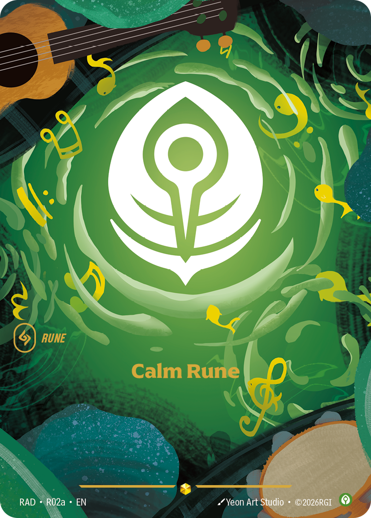 Calm Rune — Riftbound RAD-R02a