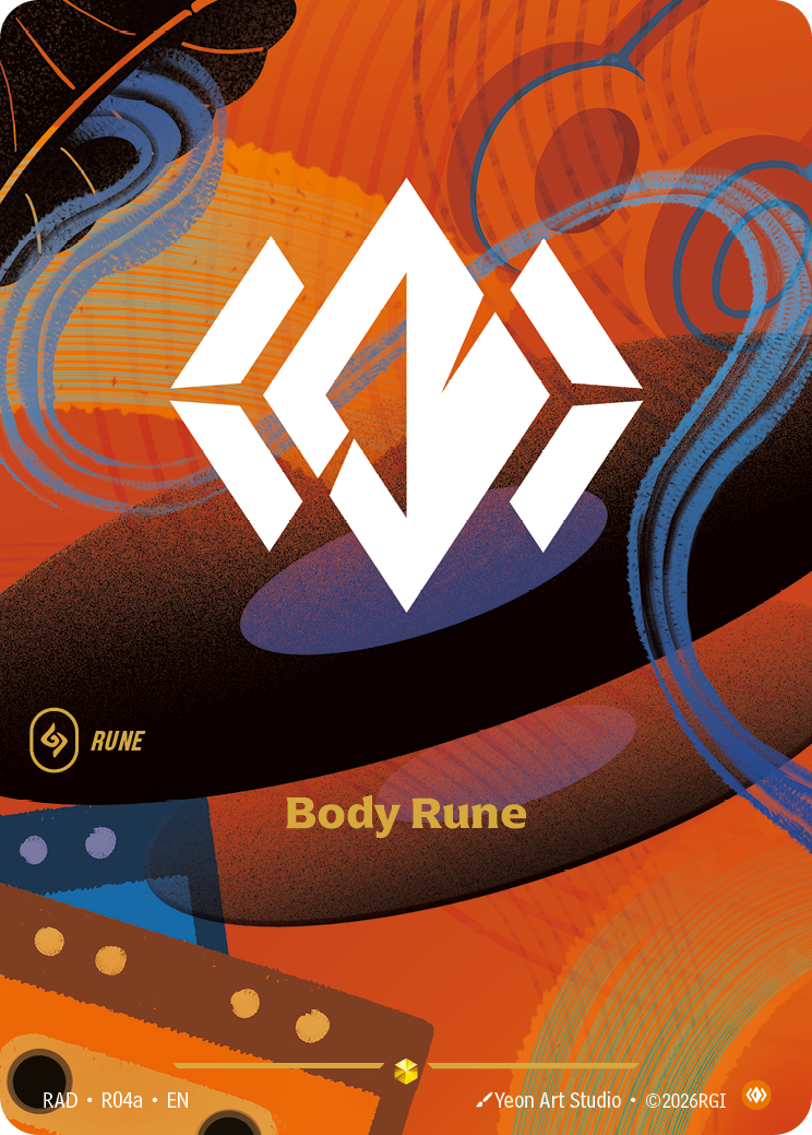 Body Rune — Riftbound RAD-R04a