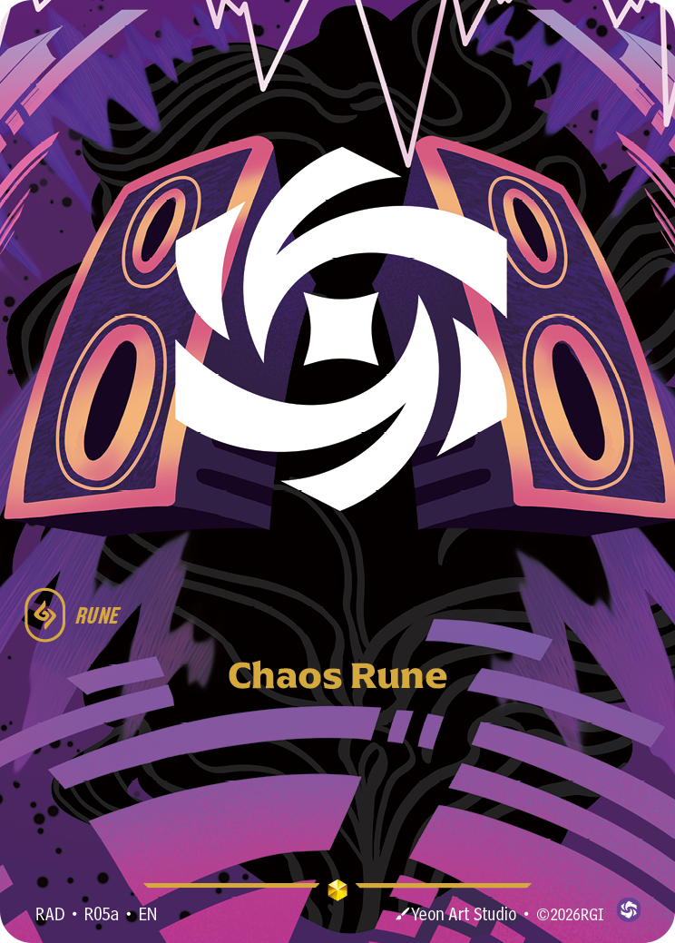 Chaos Rune — Riftbound RAD-R05a