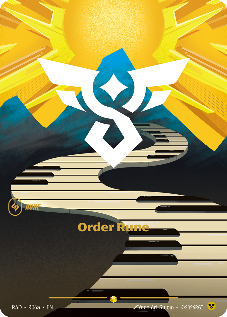 Order Rune — Riftbound RAD-R06a