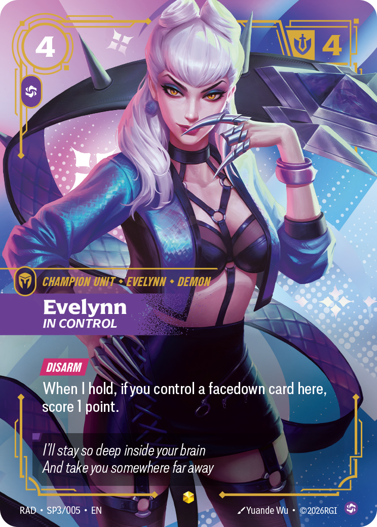 Evelynn, In Control — Riftbound RAD-SP3/005