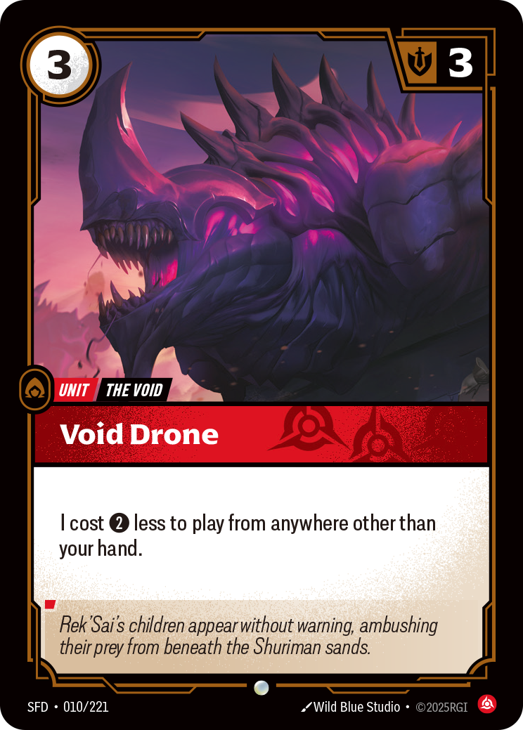 Void Drone — Riftbound SFD-010/221