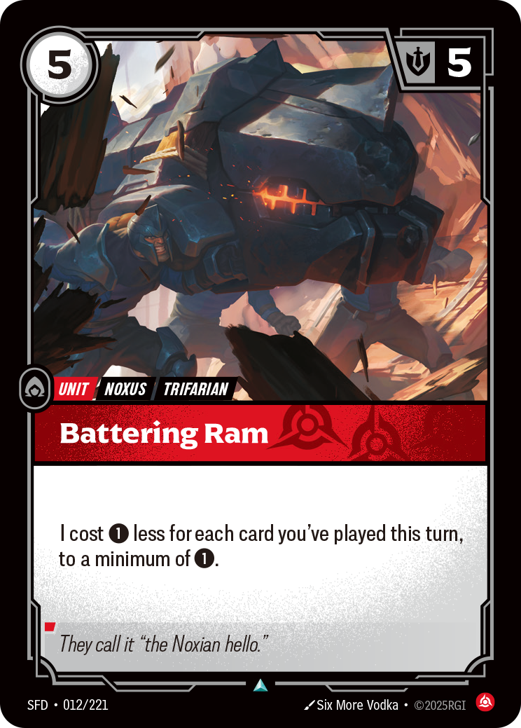 Battering Ram — Riftbound SFD-012/221