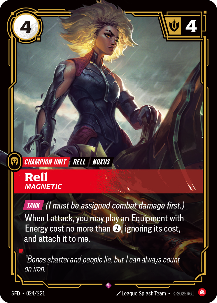 Rell, Magnetic — Riftbound SFD-024/221