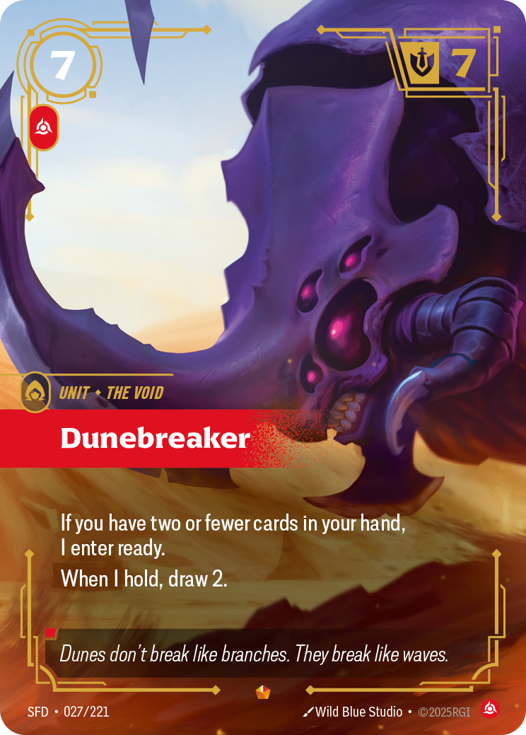 Dunebreaker — Riftbound SFD-027/221