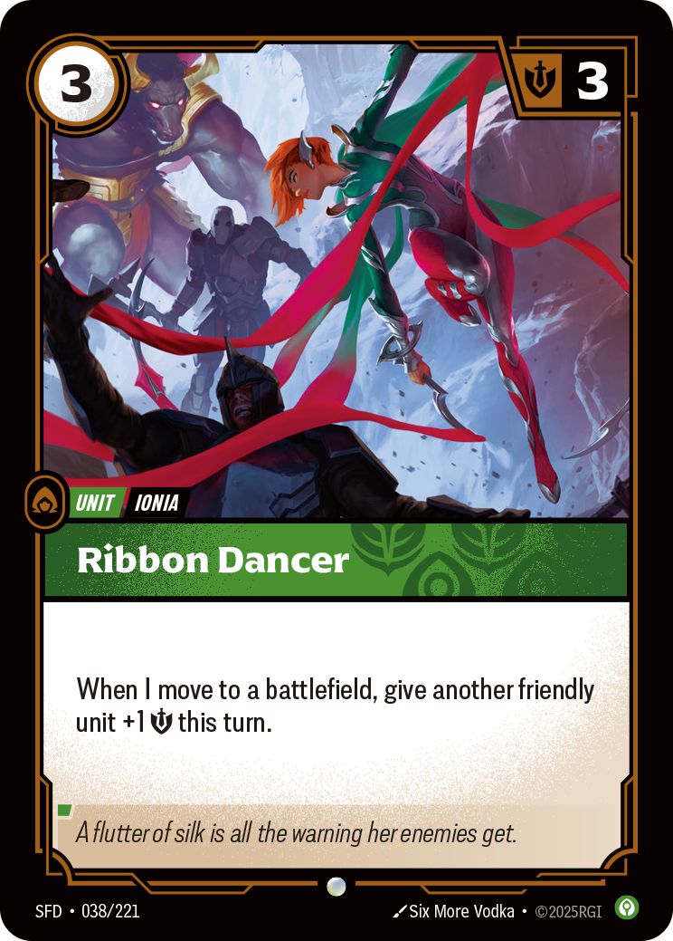 Ribbon Dancer — Riftbound SFD-038/221
