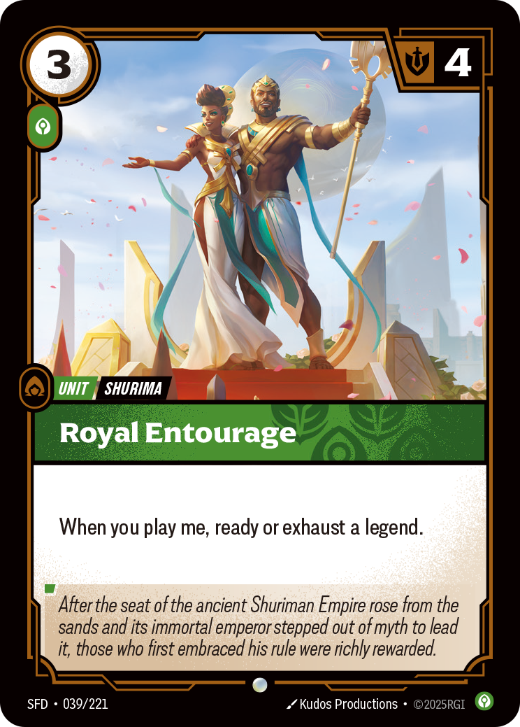 Royal Entourage — Riftbound SFD-039/221