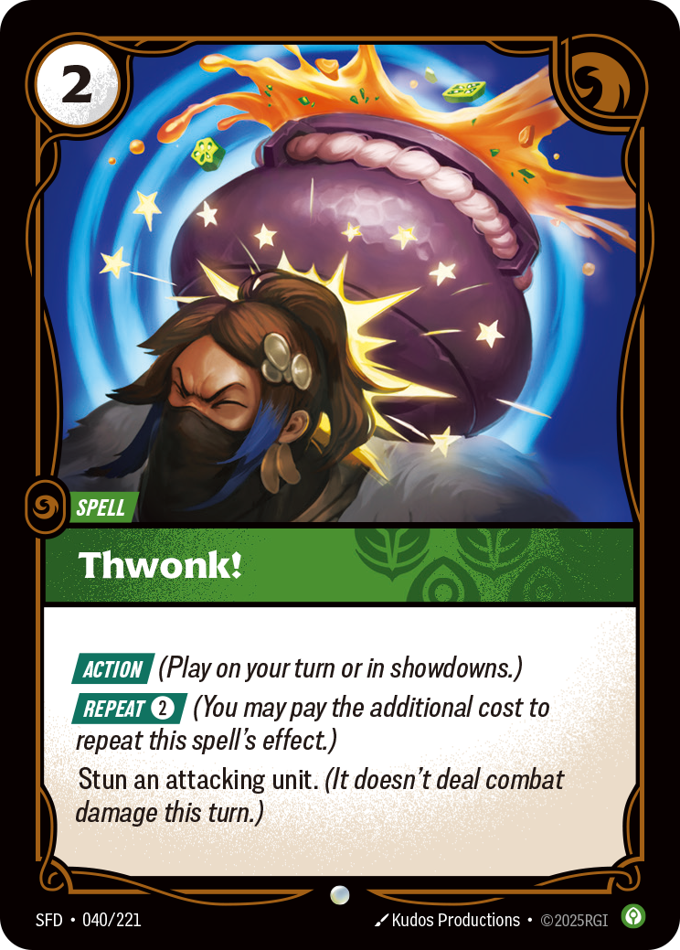 Thwonk! — Riftbound SFD-040/221