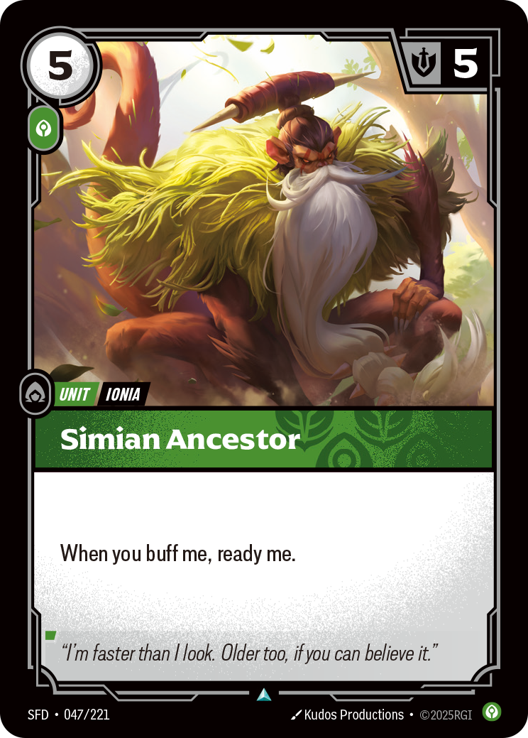 Simian Ancestor — Riftbound SFD-047/221