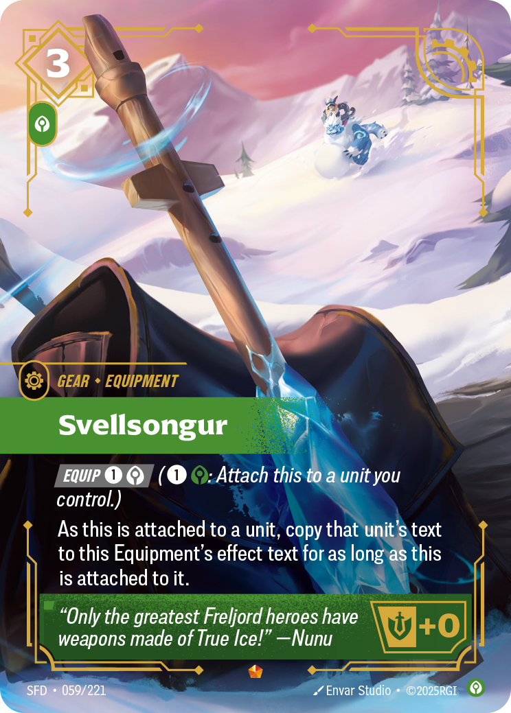Svellsongur — Riftbound SFD-059/221