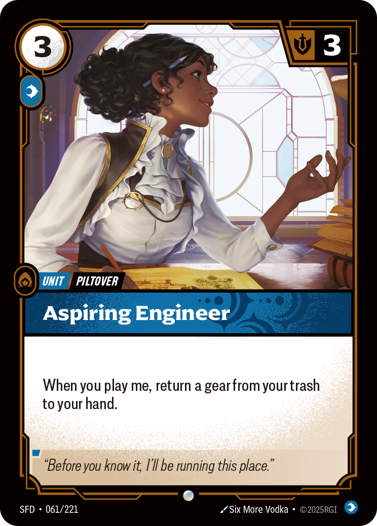 Aspiring Engineer — Riftbound SFD-061/221