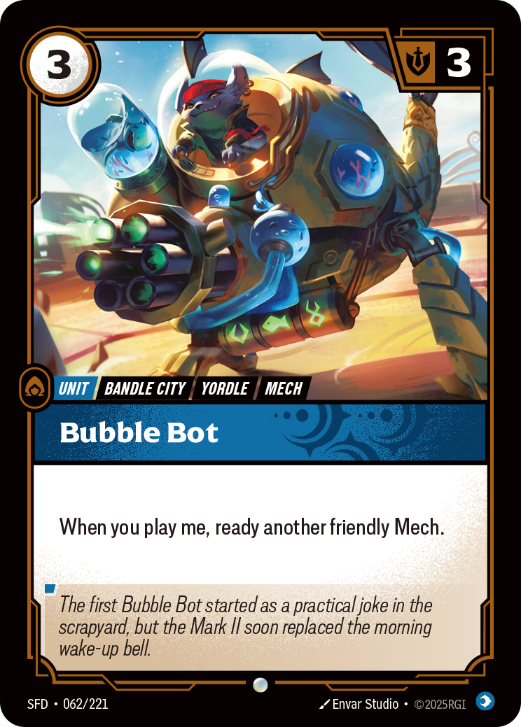 Bubble Bot — Riftbound SFD-062/221
