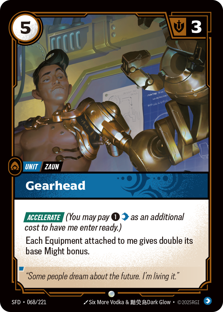 Gearhead — Riftbound SFD-068/221