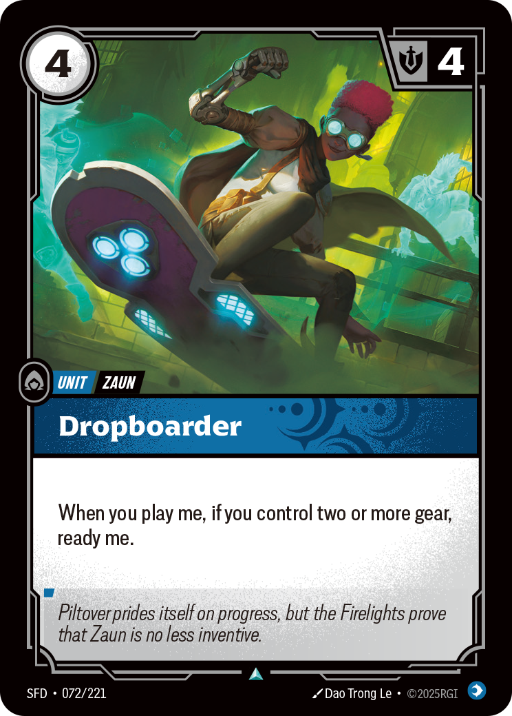 Dropboarder — Riftbound SFD-072/221