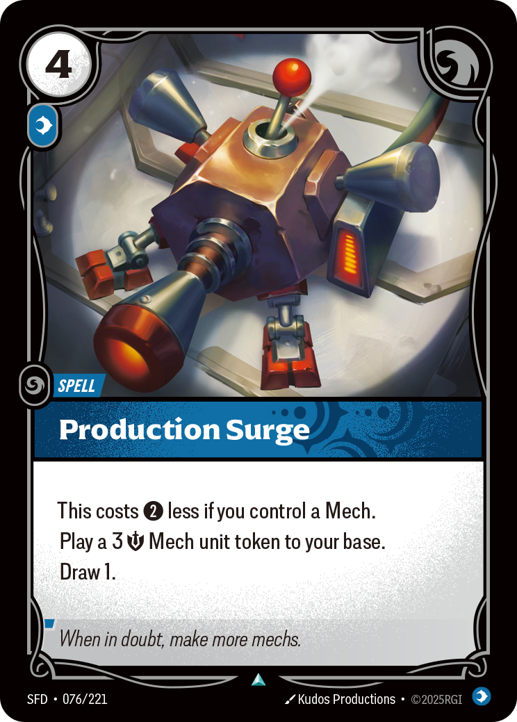 Production Surge — Riftbound SFD-076/221