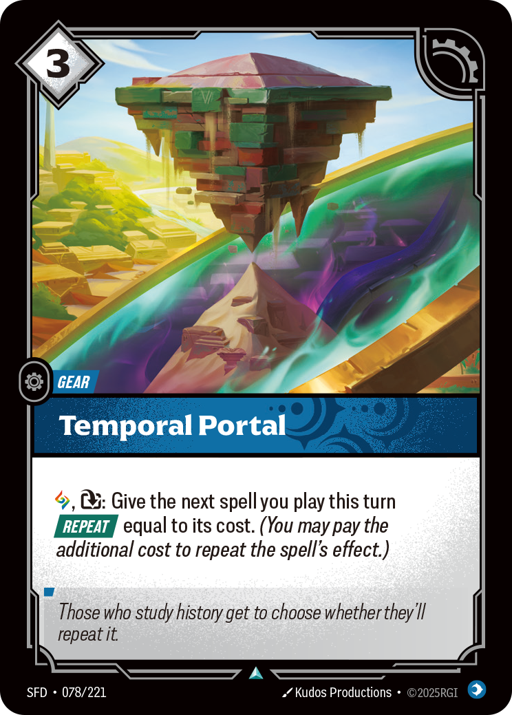 Temporal Portal — Riftbound SFD-078/221