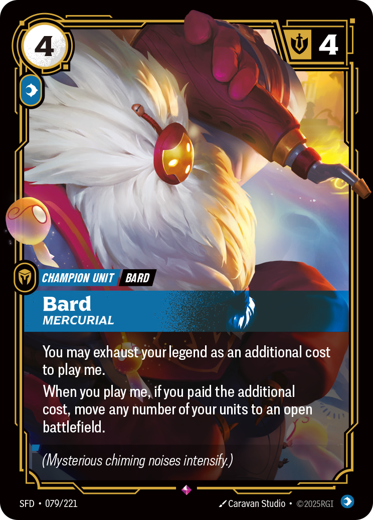Bard, Mercurial — Riftbound SFD-079/221