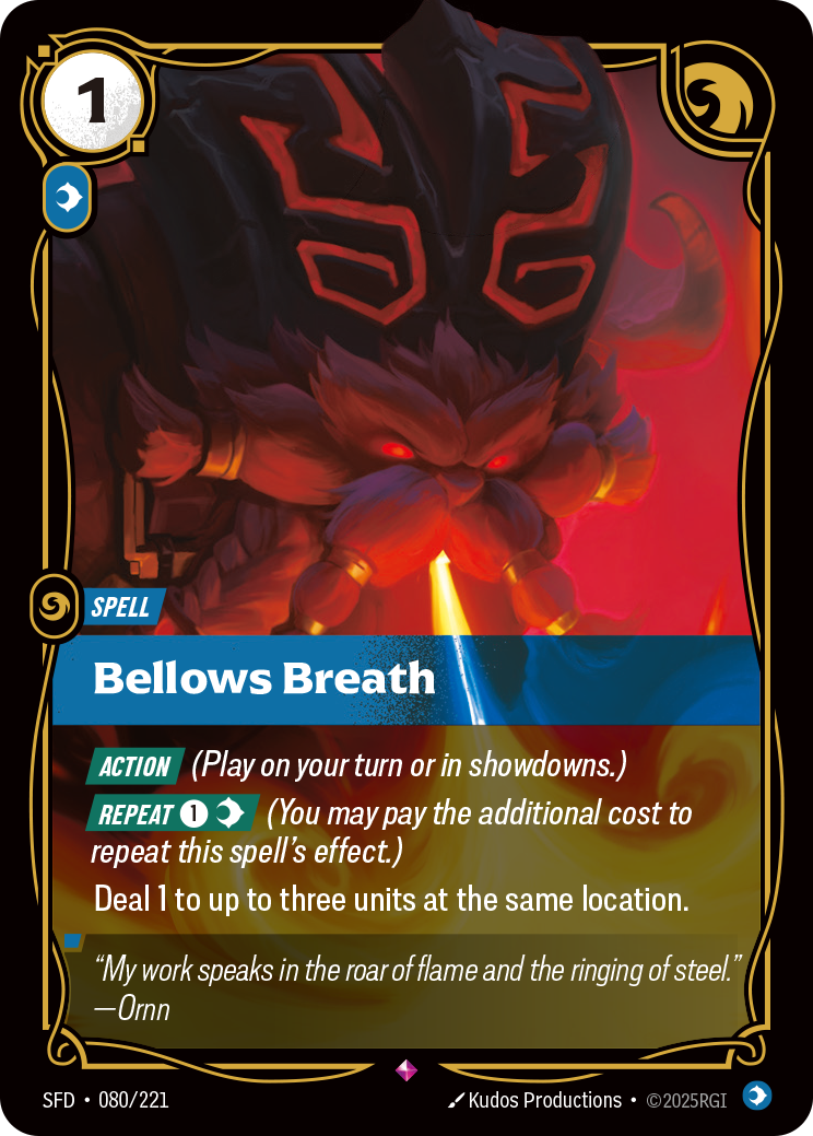 Bellows Breath — Riftbound SFD-080/221