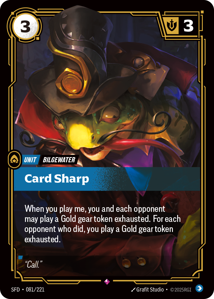 Card Sharp — Riftbound SFD-081/221