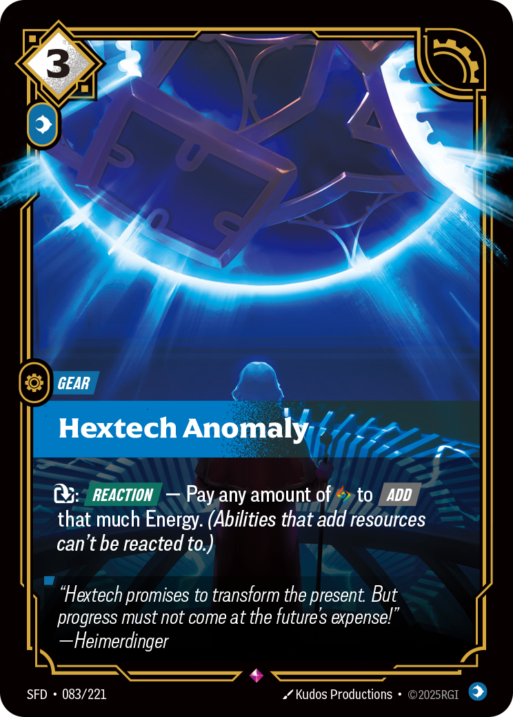 Hextech Anomaly — Riftbound SFD-083/221