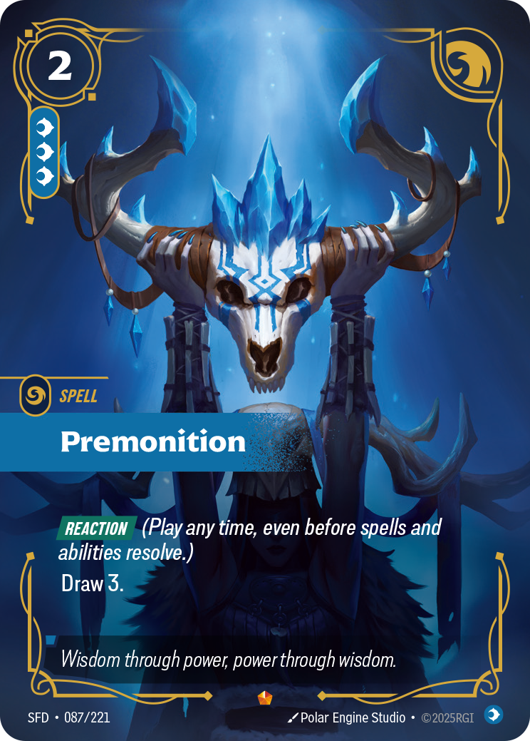 Premonition — Riftbound SFD-087/221