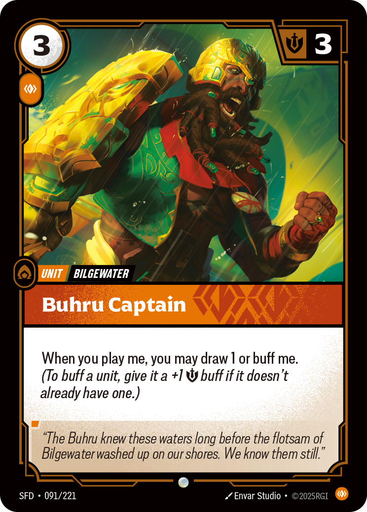 Buhru Captain — Riftbound SFD-091/221