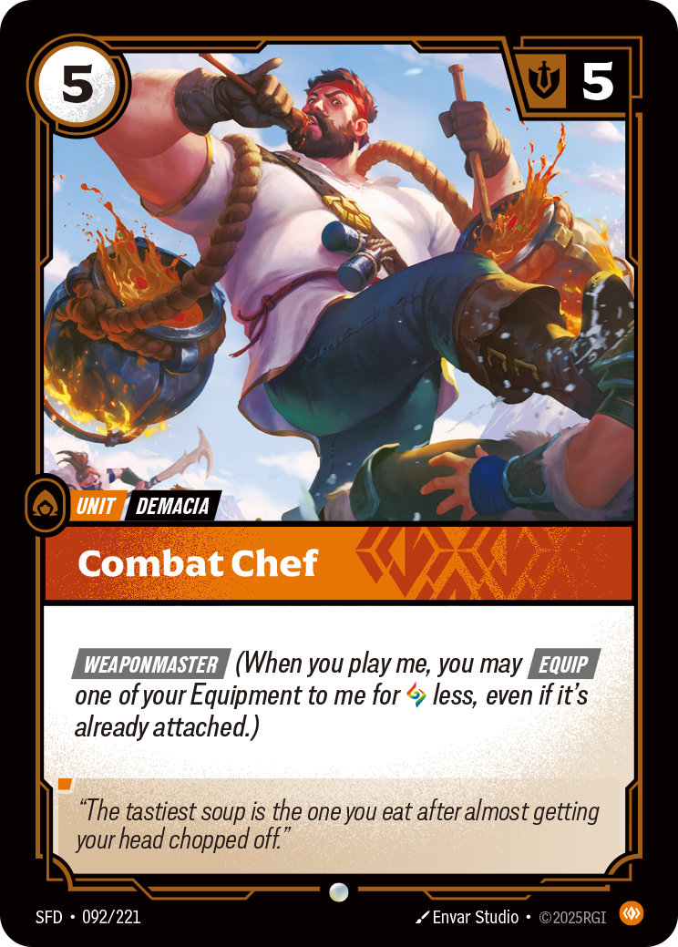 Combat Chef — Riftbound SFD-092/221