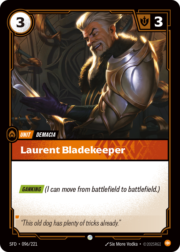 Laurent Bladekeeper — Riftbound SFD-096/221
