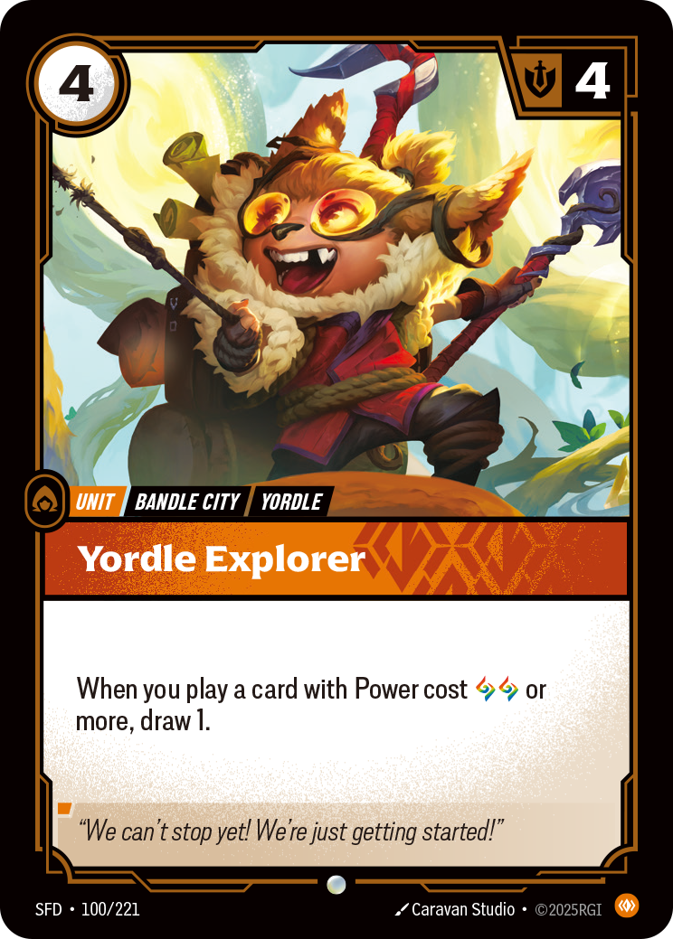 Yordle Explorer — Riftbound SFD-100/221