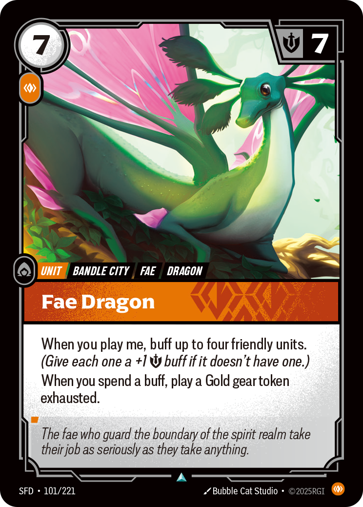 Fae Dragon — Riftbound SFD-101/221