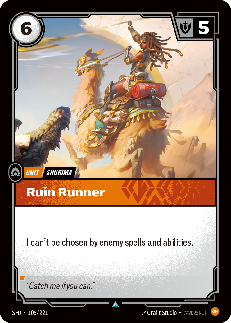 Ruin Runner — Riftbound SFD-105/221