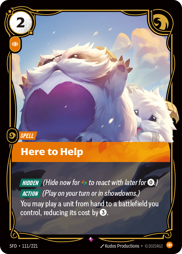 Here to Help — Riftbound SFD-111/221