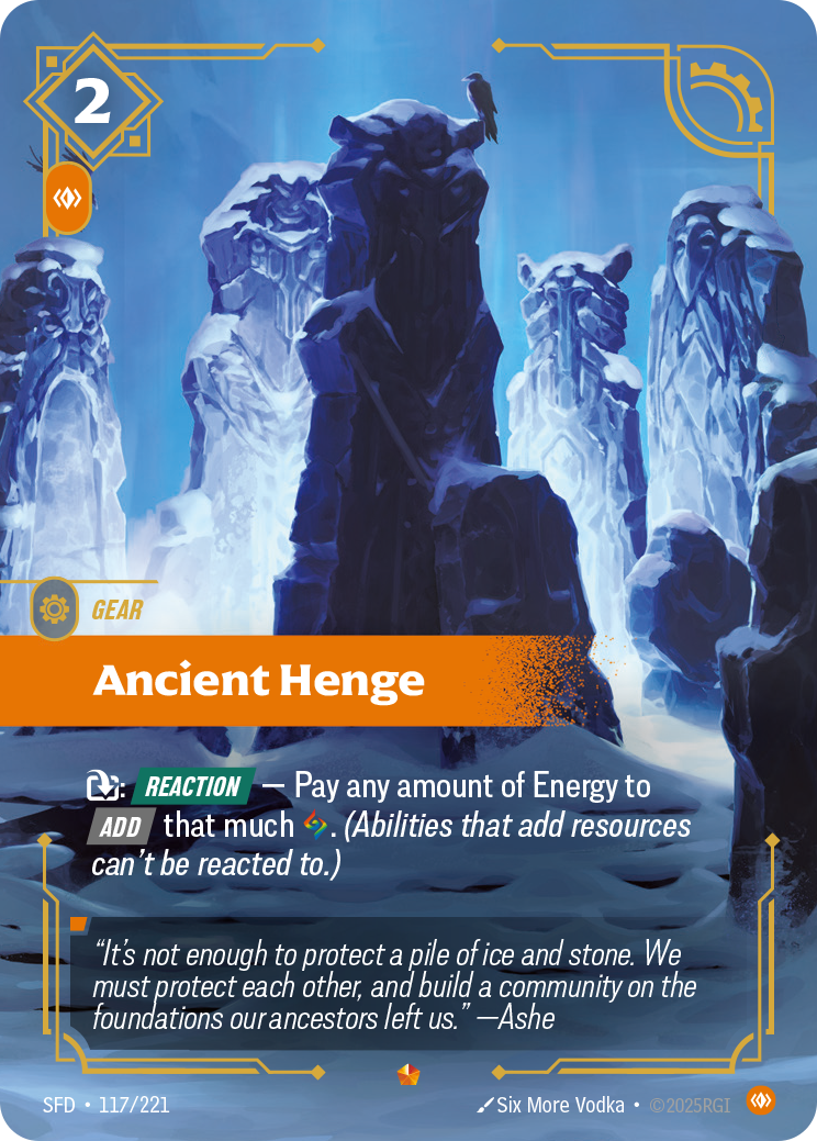 Ancient Henge — Riftbound SFD-117/221