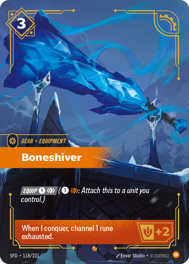 Boneshiver — Riftbound SFD-118/221