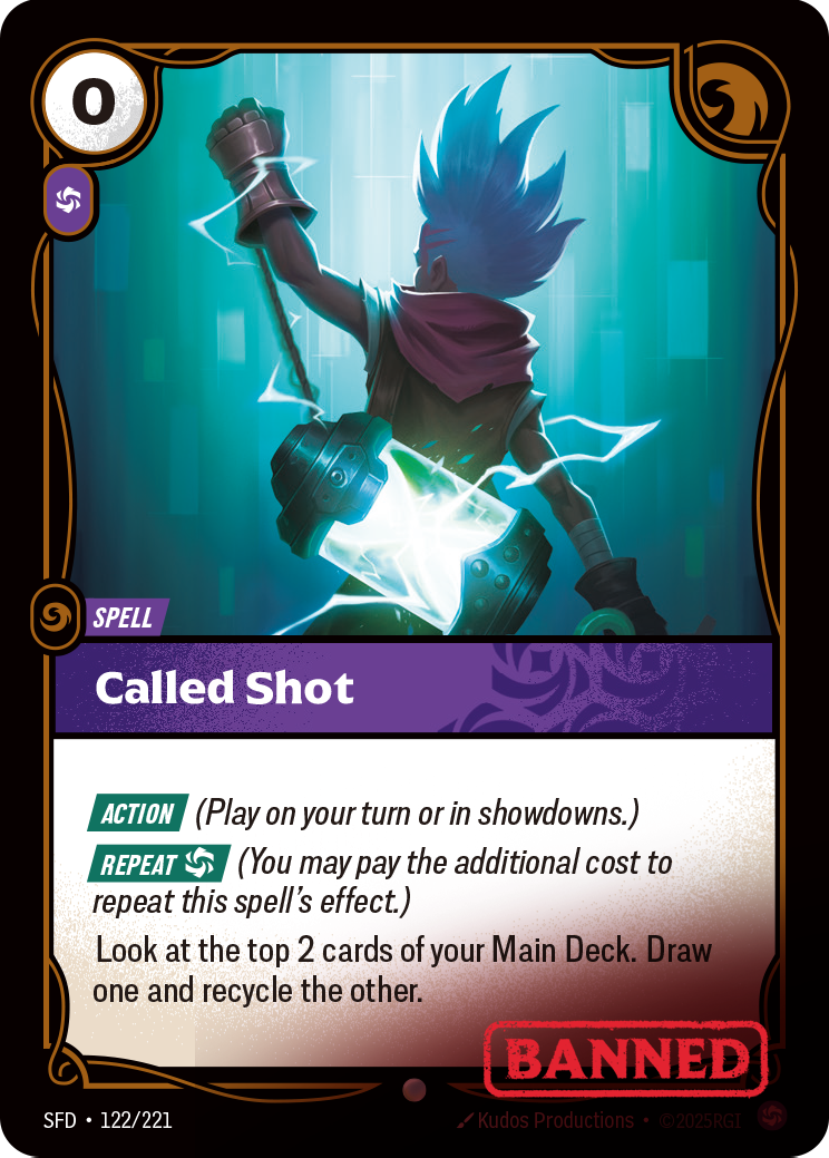 Called Shot — Riftbound SFD-122/221