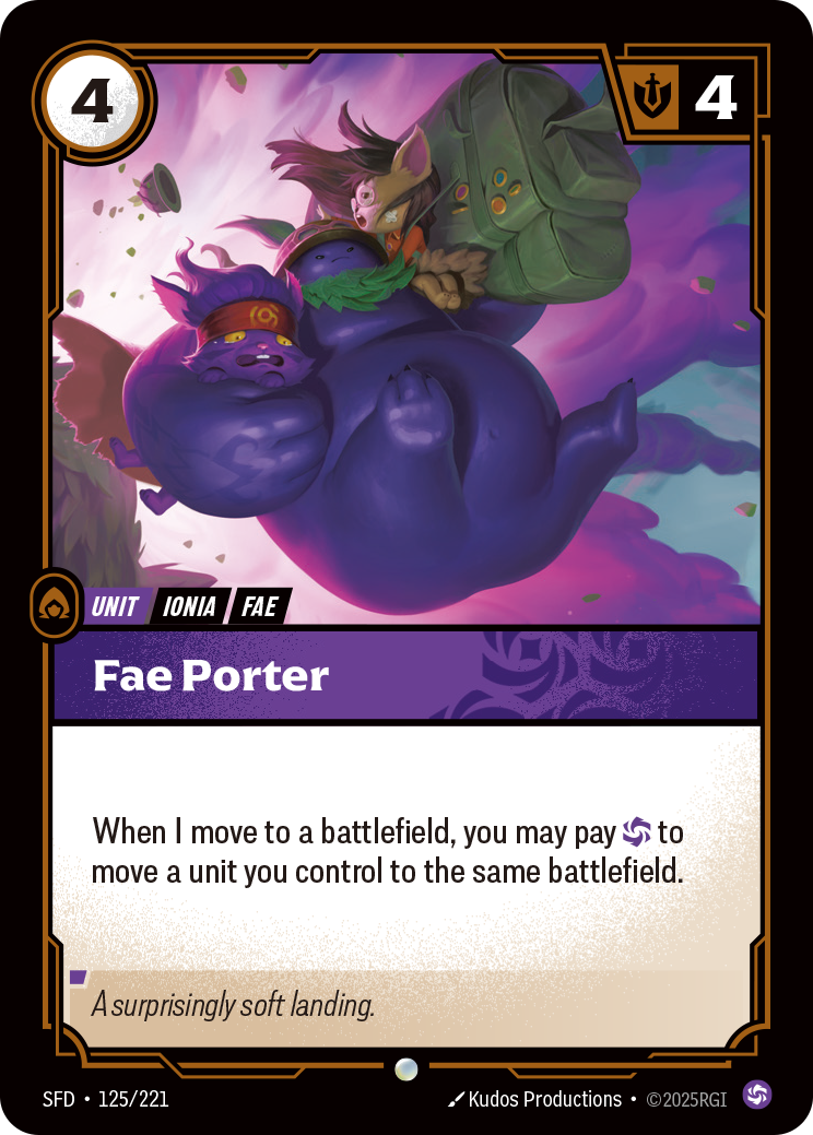 Fae Porter — Riftbound SFD-125/221