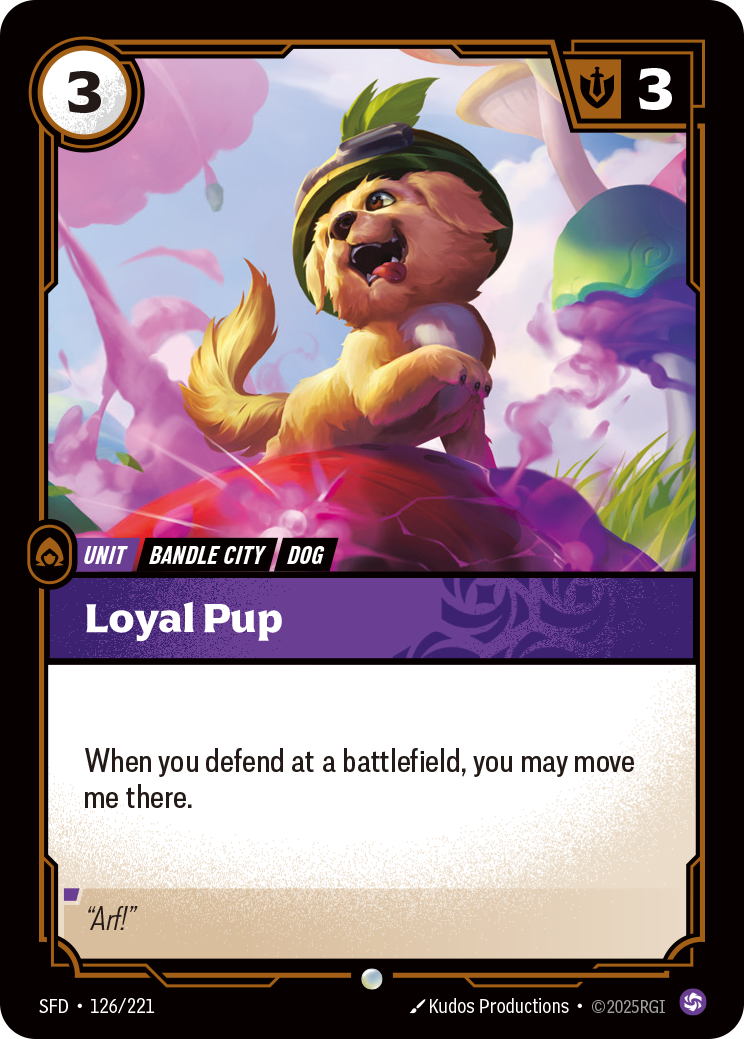 Loyal Pup — Riftbound SFD-126/221