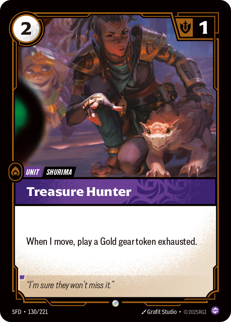 Treasure Hunter — Riftbound SFD-130/221