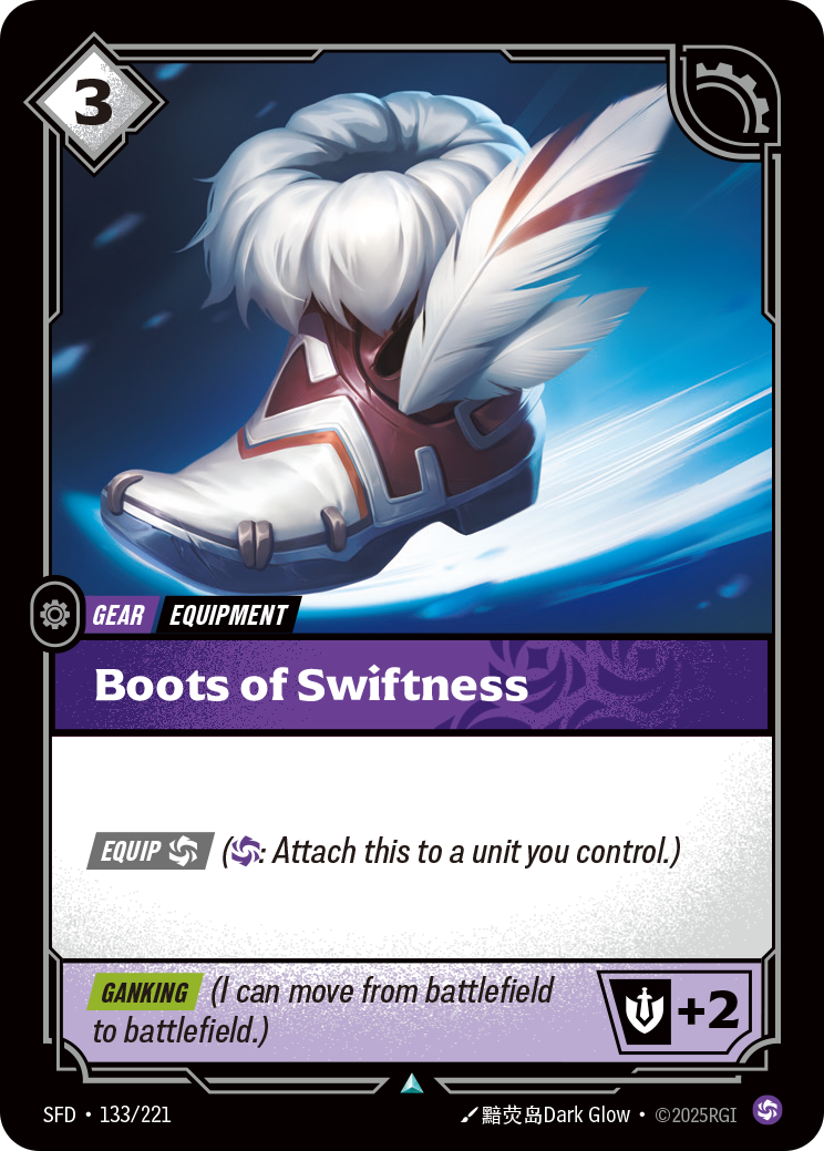 Boots of Swiftness — Riftbound SFD-133/221