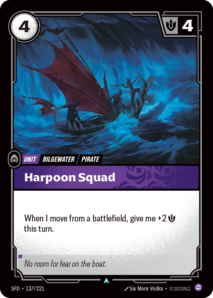 Harpoon Squad — Riftbound SFD-137/221