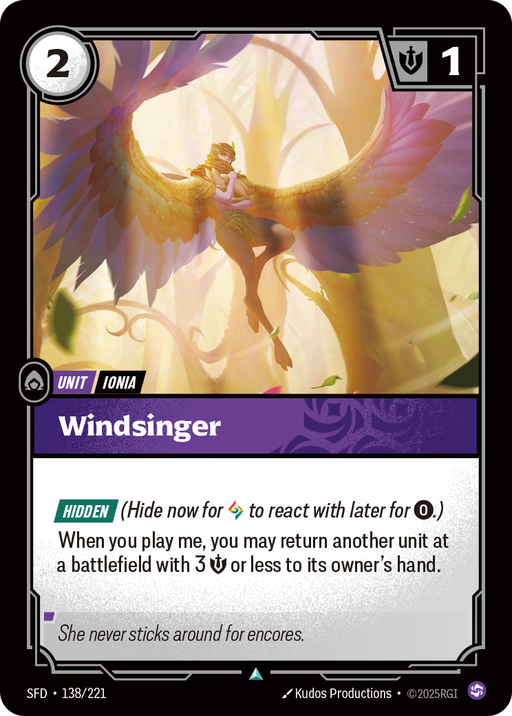 Windsinger — Riftbound SFD-138/221
