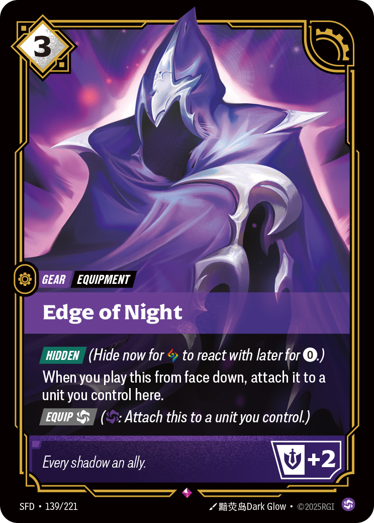 Edge of Night — Riftbound SFD-139/221
