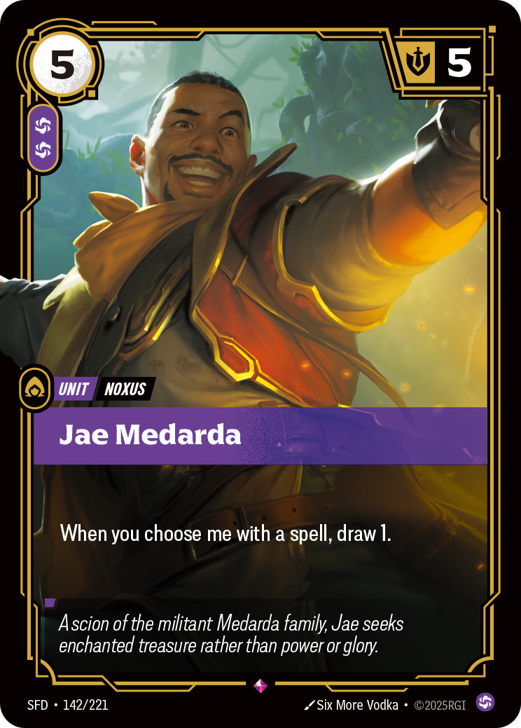 Jae Medarda — Riftbound SFD-142/221