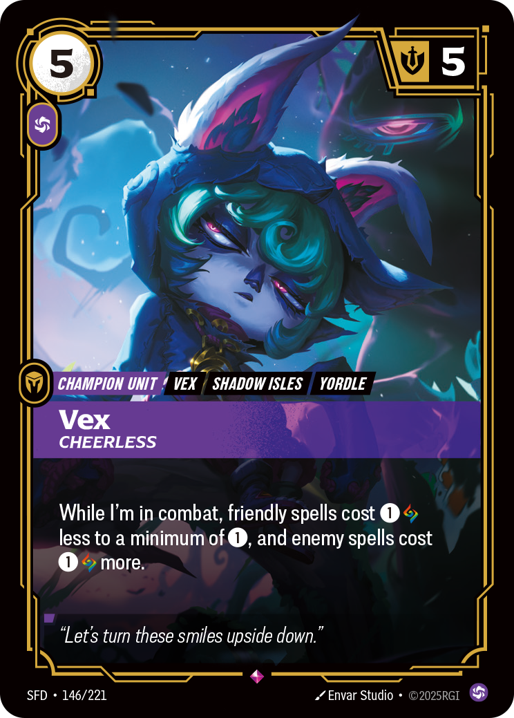 Vex, Cheerless — Riftbound SFD-146/221