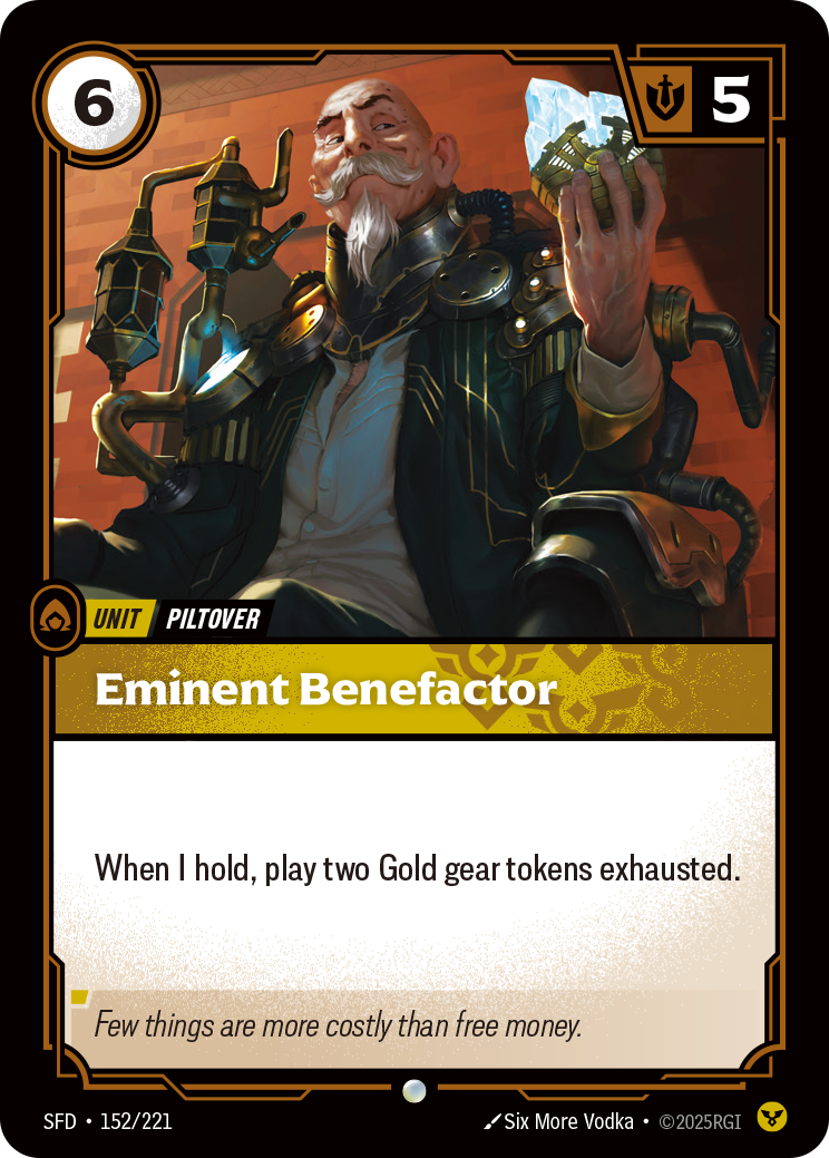 Eminent Benefactor — Riftbound SFD-152/221